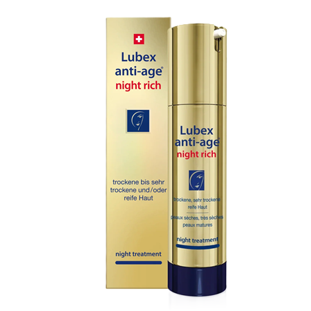 Lubex anti-age night rich, soin de nuit